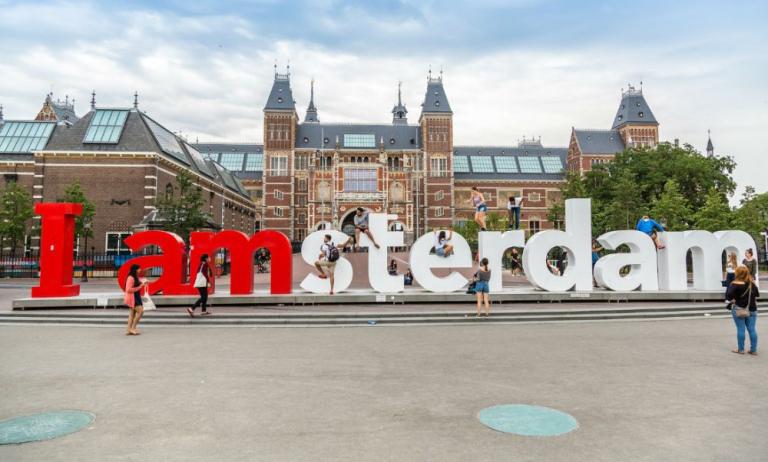 I am Amsterdam sign